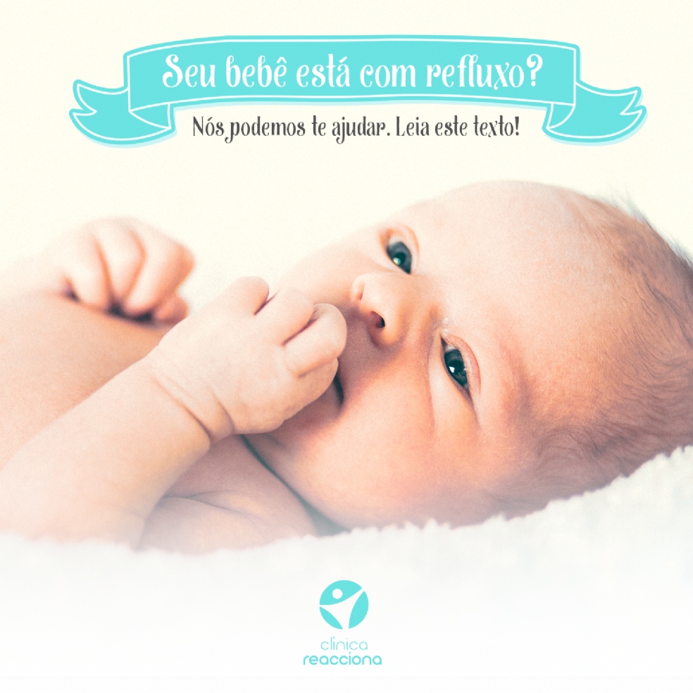 Seu bebê está com refluxo?