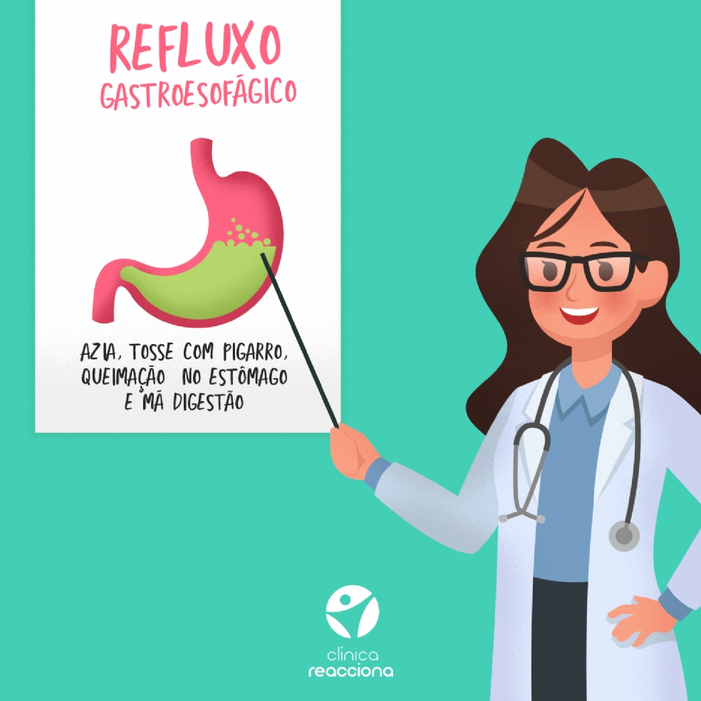 Você tem azia, tosse com pigarro, queimação no estômago, má digestão?